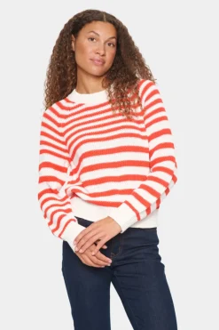 Ibenmei Pullover - Flame Scarlet