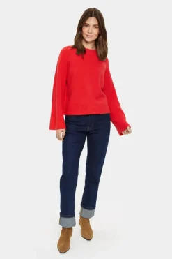 Inva Pullover - Flame Scarlet