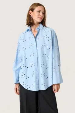 Iva Shirt LS - Chambray Blue