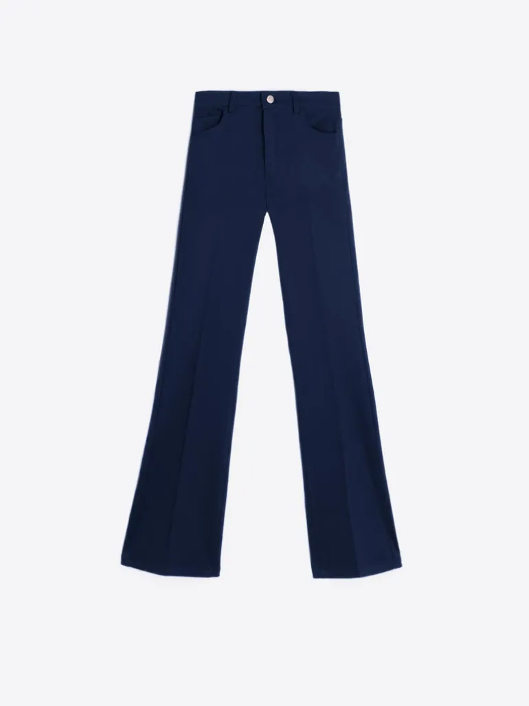 Jeans Knit Pant - Navy
