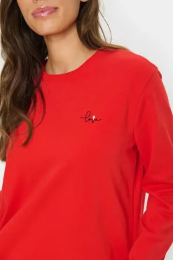 Jetti Sweatshirt - Flame Scarlet