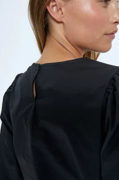 Joa Short Sleeve Blouse - Black