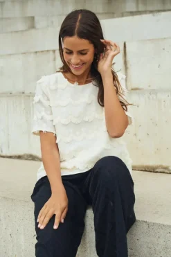 Johanette Blouse - Ice