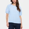 Josefia Blouse - Airy Blue Ice Stripe