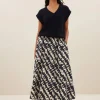 Juta Shade Skirt - Shade Print