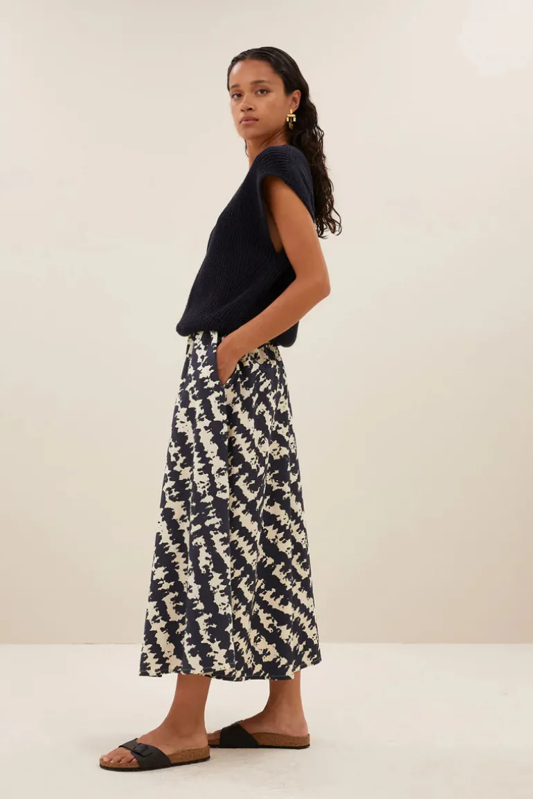 Juta Shade Skirt - Shade Print