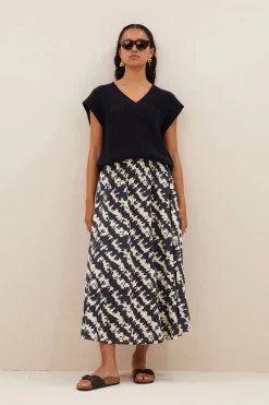 Juta Shade Skirt - Shade Print