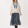 Kanpur Blouse 3/4 - Blue