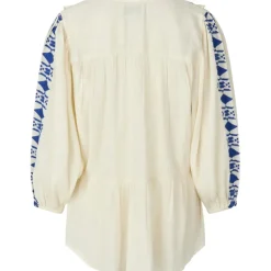 Kanpur Blouse 3/4 - Blue