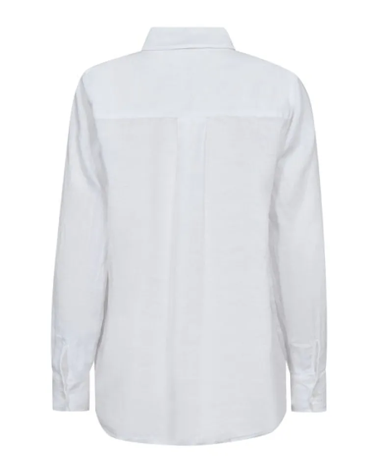 Karli Linen Shirt - White