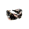 Kayla Blossom Headband - Black