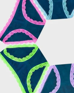 Knicker Box Four Pack - Midnight Neon