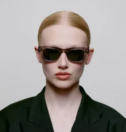 Lane Sunglasses - Grey Transparent