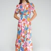 Leila Dress - Tropical Print