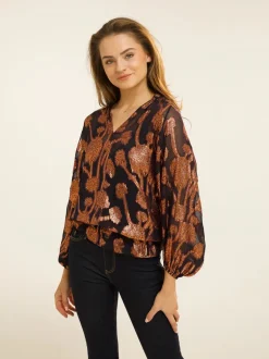 Leo Top - Midnight Blue