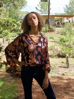 Leo Top - Midnight Blue