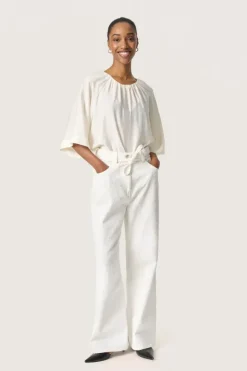 Leodora Top SS - Whisper White