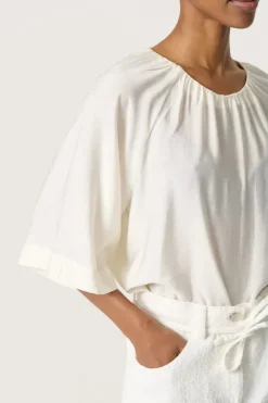 Leodora Top SS - Whisper White