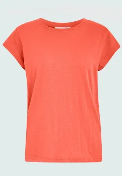 Leti Tee - Hot Coral
