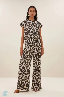 Lode Brown Batik Blouse - Brown Batik