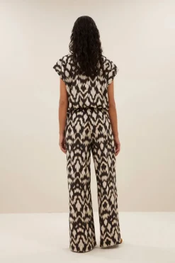 Lode Brown Batik Blouse - Brown Batik