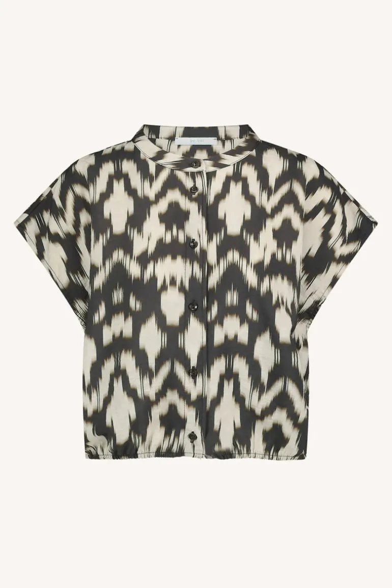 Lode Brown Batik Blouse - Brown Batik