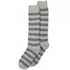 Long Stripe Sock - Grey