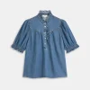 Louise Blouse - Blue Jeans