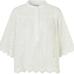 Louise Blouse SS - White
