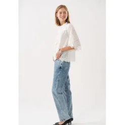 Louise Blouse SS - White