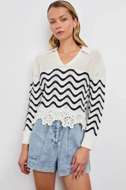 Louise Jumper - Wave Stripe