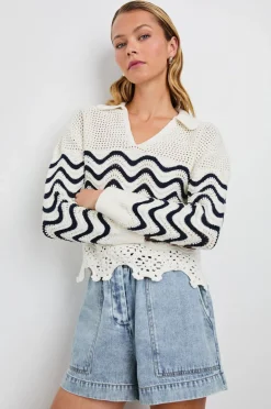Louise Jumper - Wave Stripe