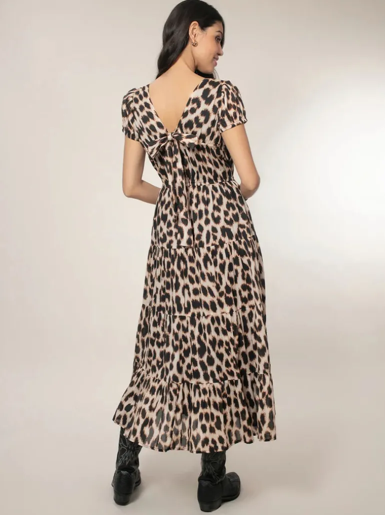 Martha Tiered Dress - Leo
