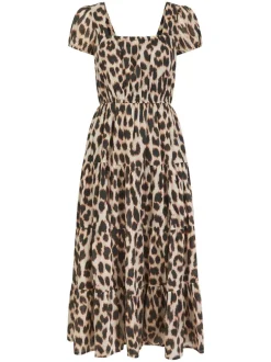 Martha Tiered Dress - Leo