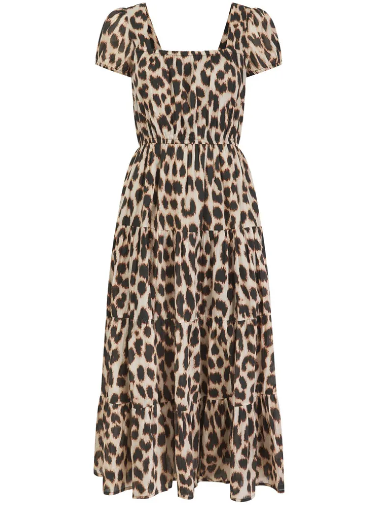 Martha Tiered Dress - Leo