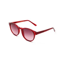 Marvin Sunglasses - Red Transparent
