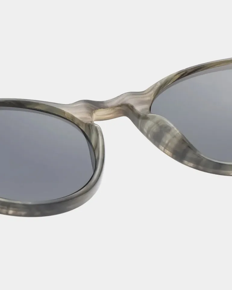 Marvin Sunglasses - Striped Horn