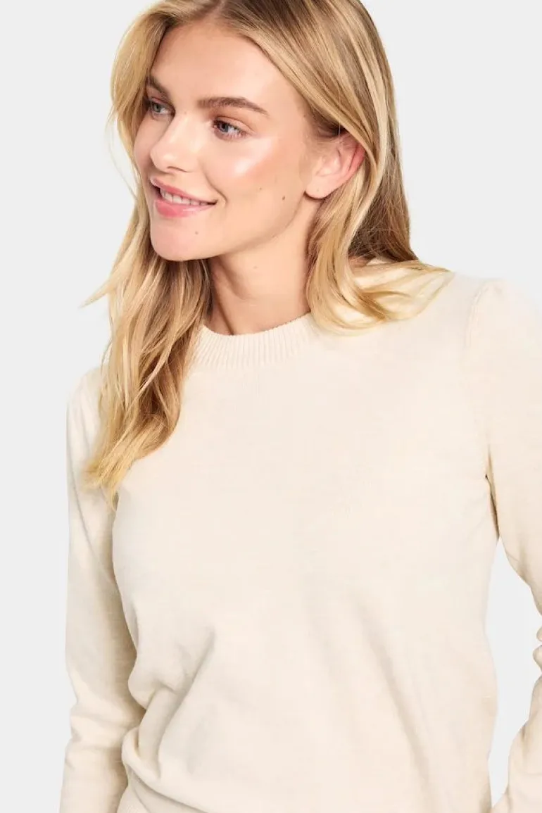 Mila Pullover - Baby's Breath Melange