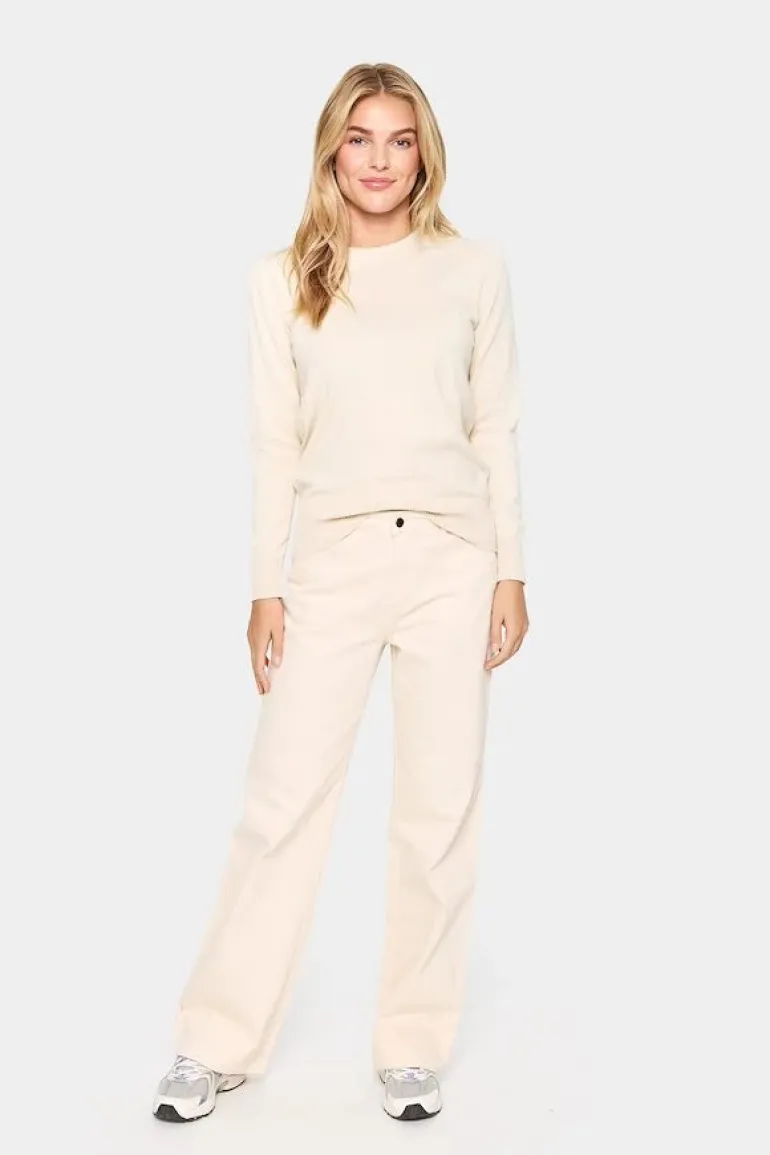 Mila Pullover - Baby's Breath Melange