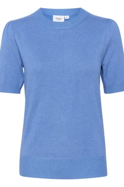 Mila SS Pullover - Dutch Blue Melange