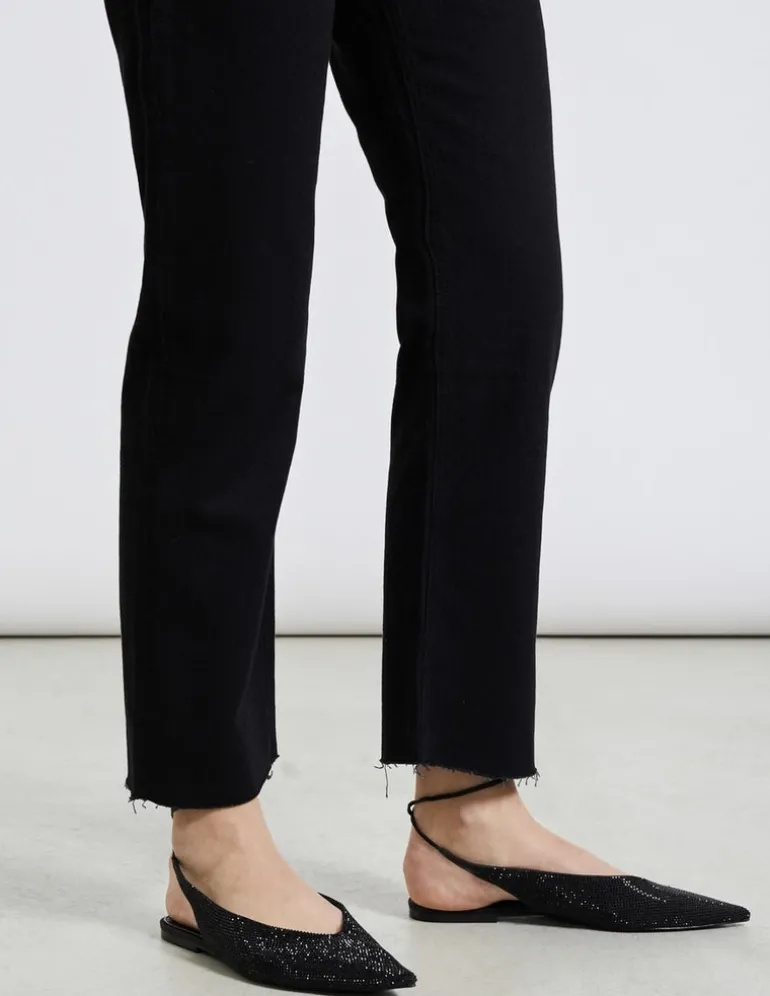 Milo High Waisted Straight Jeans - Denim BL-538