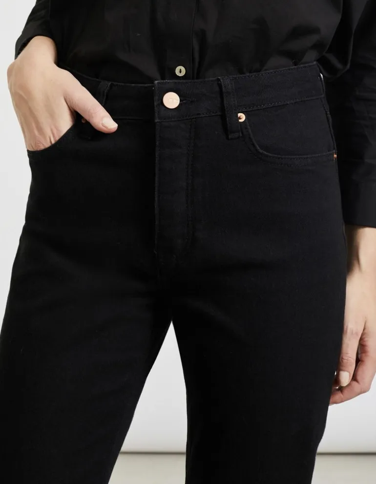 Milo High Waisted Straight Jeans - Denim BL-538