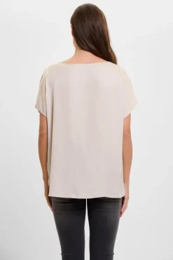 Milo Round Neck Top - Birch