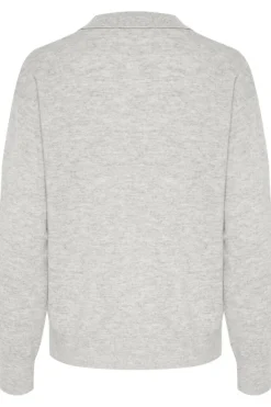Molina Polo Pullover - Porpoise Melange
