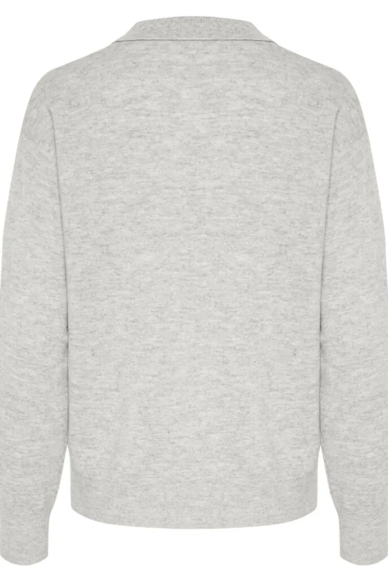 Molina Polo Pullover - Porpoise Melange