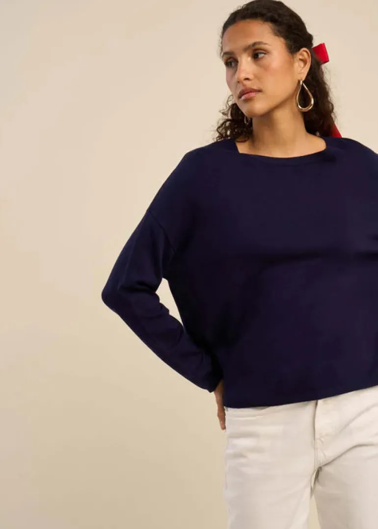 Monanou Pullover - Bleu