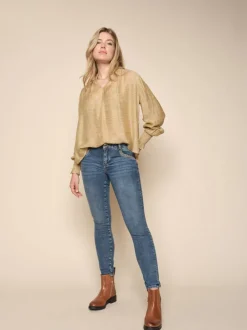 Naomi Glow Jeans - Blue