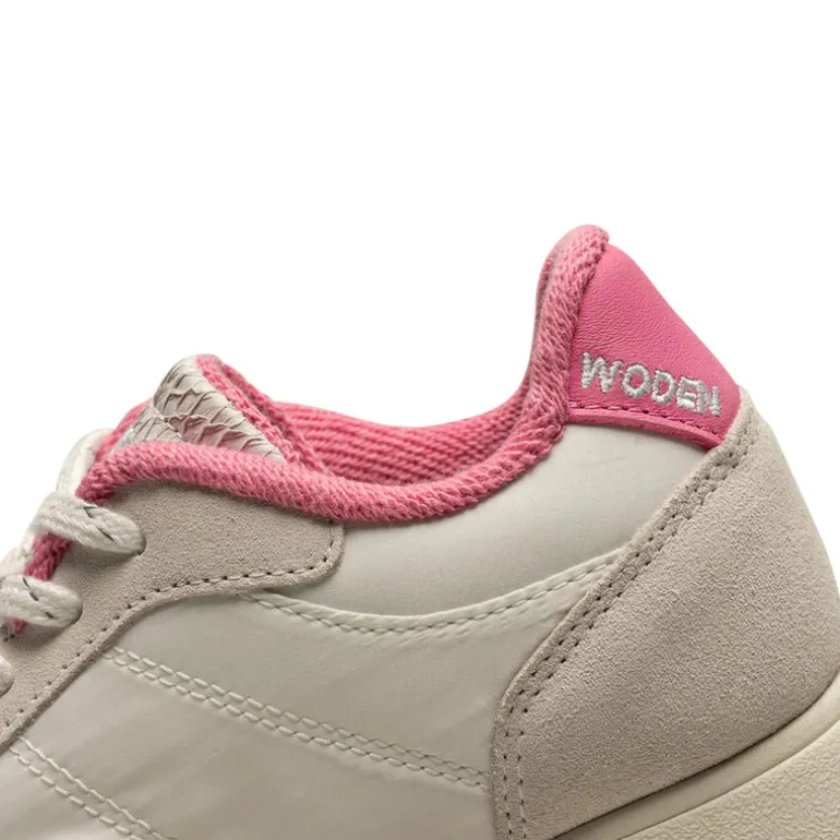 Nellie Vintage Trainer - White/Pink