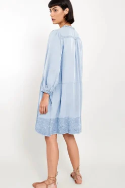Nia Dress - Blue