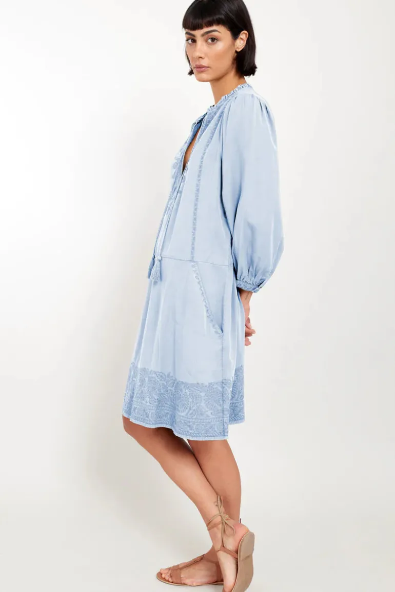 Nia Dress - Blue